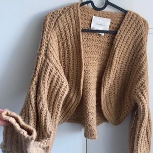 Acrylic and wool sweater